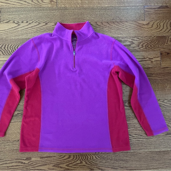 LL Bean Fleece Pullover - Picture 4 of 4